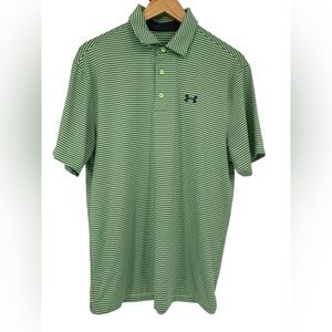 Golf Polo Under Armour Men’s Size Large Loose Short Sleeve Heatgear Poly Polo